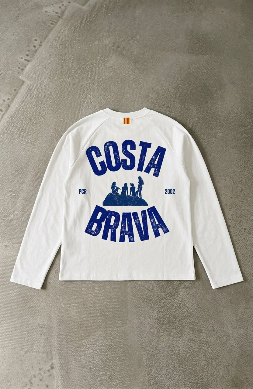 Samarreta Costa Brava blanca